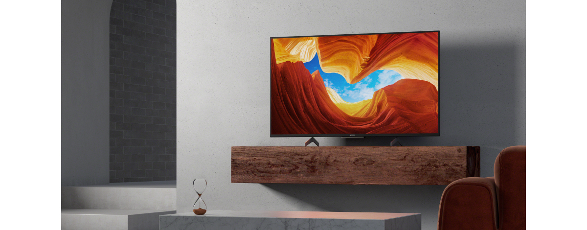 4K 液晶テレビ「BRAVIA X8500Hシリーズ」49インチと43インチ、2-way