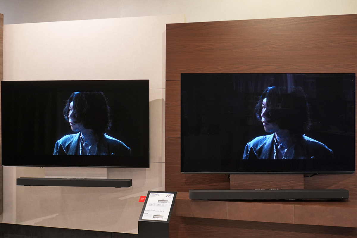 BRAVIA 8 II K-65XR80M2 壁掛け
