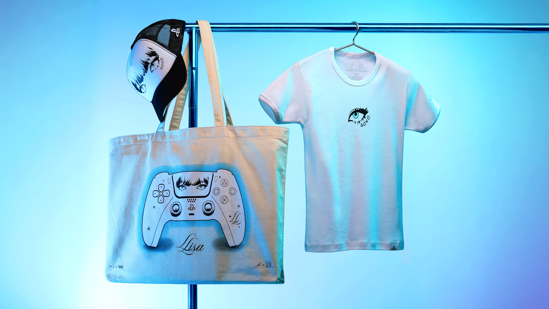 Lisa x PlayStation トートバッグ Tシャツ キャップ