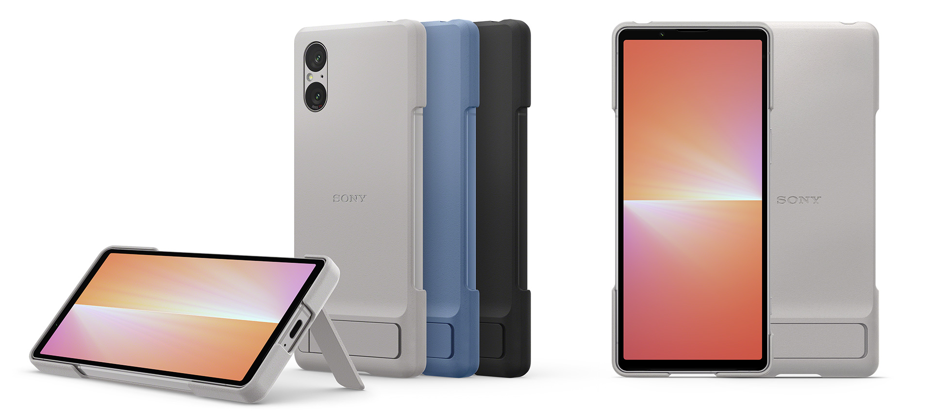 スマートフォンケース Style Cover with Stand for Xperia 5 V「XQZ-CBDE」