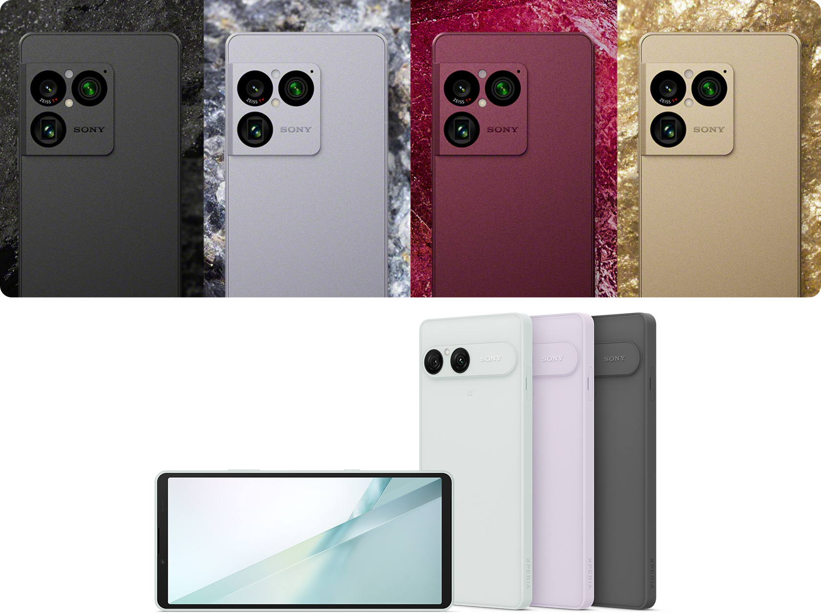 Xperia 製品ラインアップ Xperia 1 VIII Xperia 10 VIII
