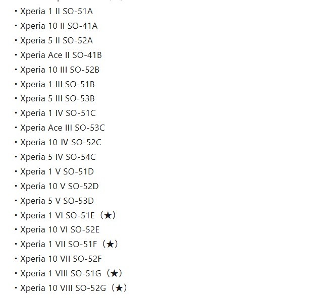 Xperia SO-51G SO-52G