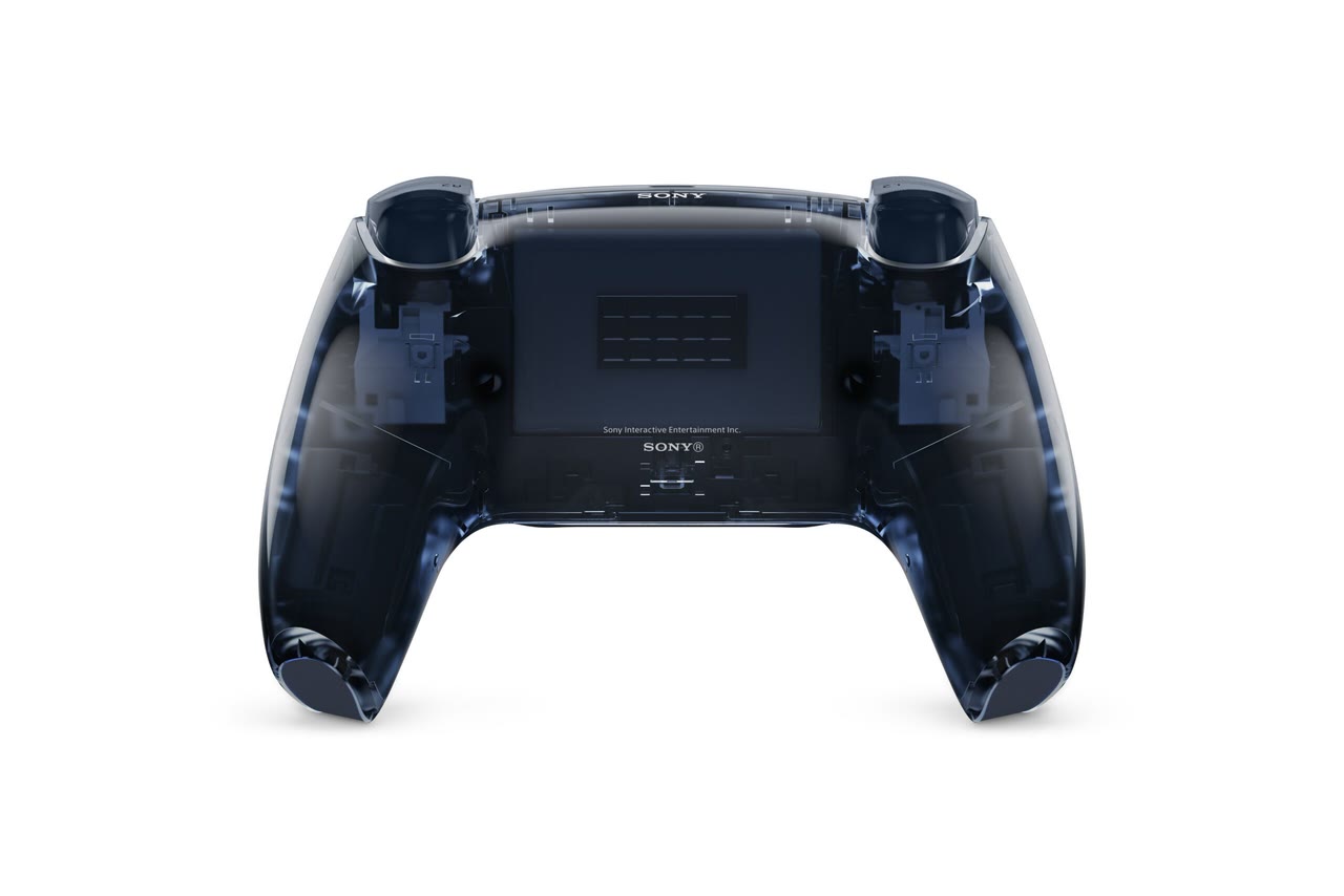 DualSense ワイヤレスコントローラー グラファイト グレー 背面